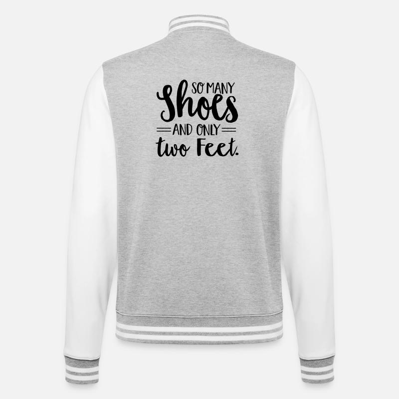 Chaussures - Veste Teddy - gris chiné / blanc