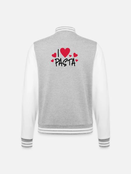 Pasta - Veste Teddy - gris chiné / blanc