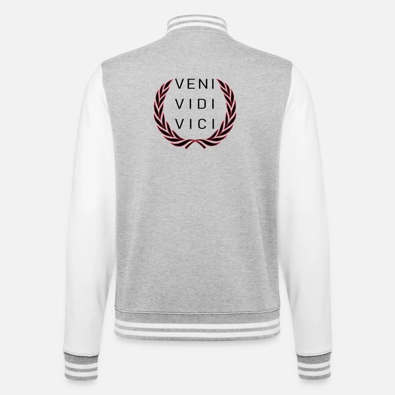 Veni Vidi Vici - Veste Teddy - gris chiné / blanc