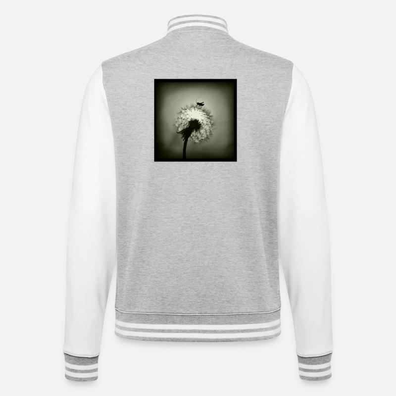 Tiny Planet - College Sweat Jacket - heather grey/white