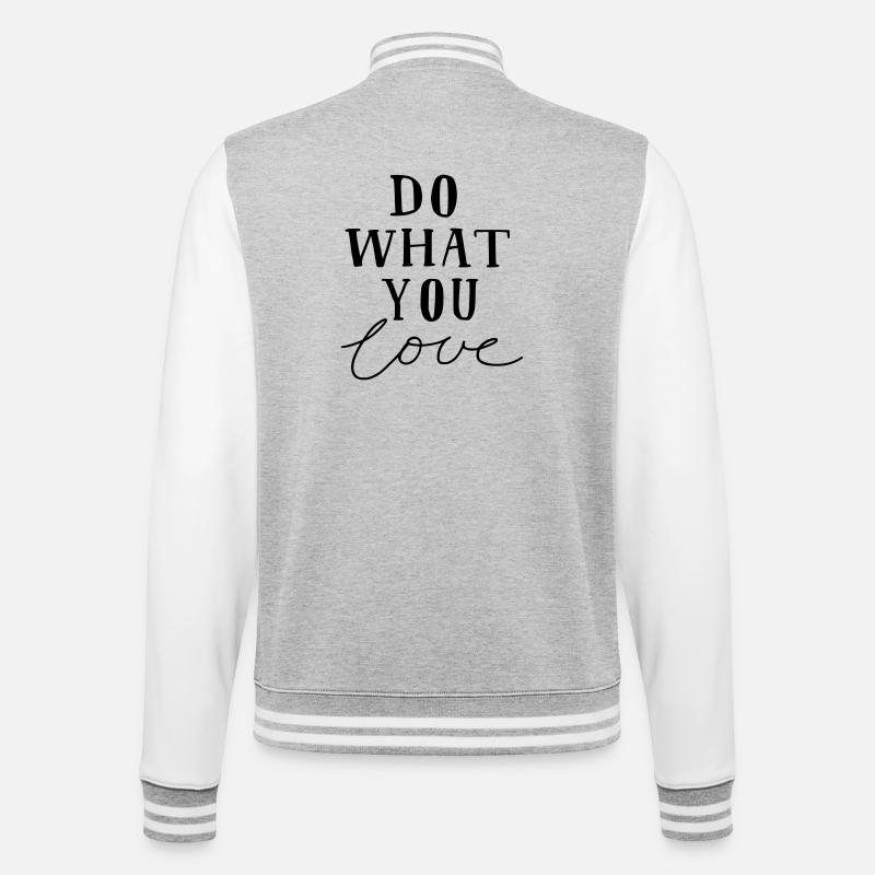 Faites ce que vous aimez - Veste Teddy - gris chiné / blanc