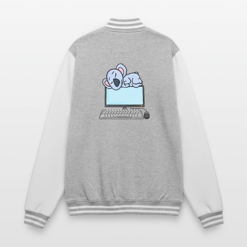 Koala Computer Nerd Programmeur Cadeau Veste Teddy