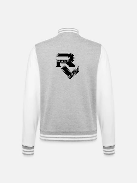 Reckless Winner Reckless Winner First - College Sweat Jacket - heather grey/white