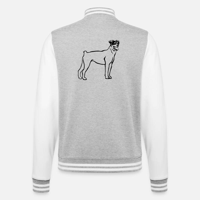 Bodeguero Andaluz - Veste Teddy - gris chiné / blanc