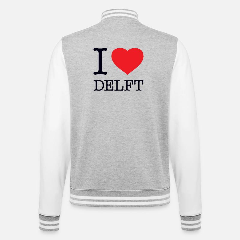 J’ADORE DELFT - Veste Teddy - gris chiné / blanc