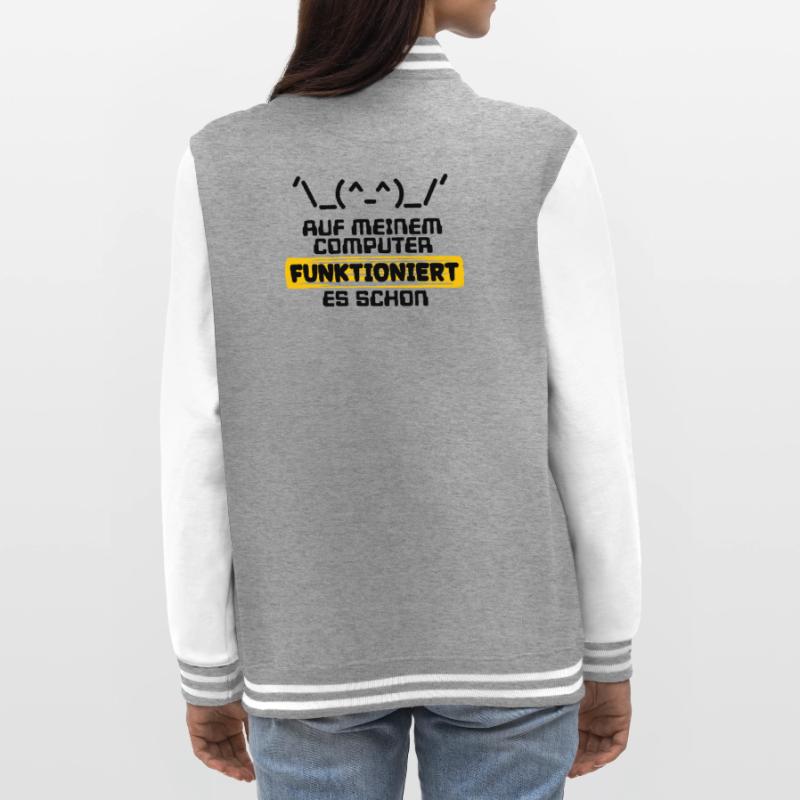 Programmeur de script de code de déclaration du développeur Veste Teddy