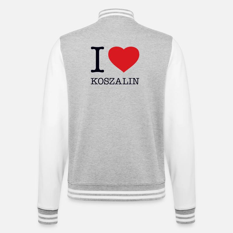 J’ADORE KOSZALIN - Veste Teddy - gris chiné / blanc