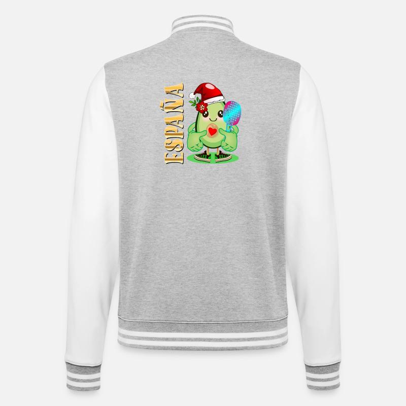 JOYEUX NOËL AVOCAT AVOCAT PADDLE - Veste Teddy - gris chiné / blanc