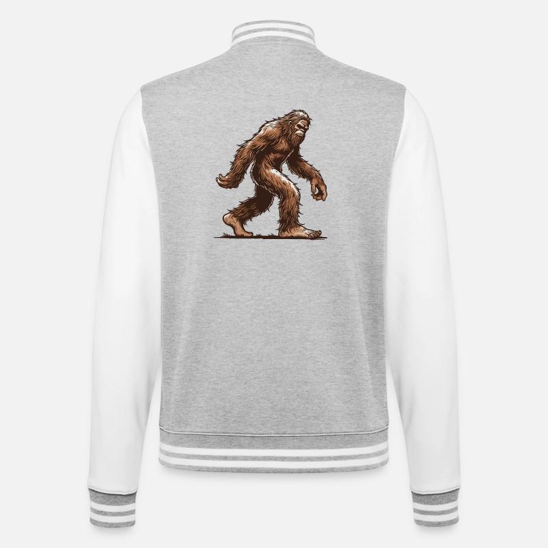 Sasquatch - Veste Teddy - gris chiné / blanc