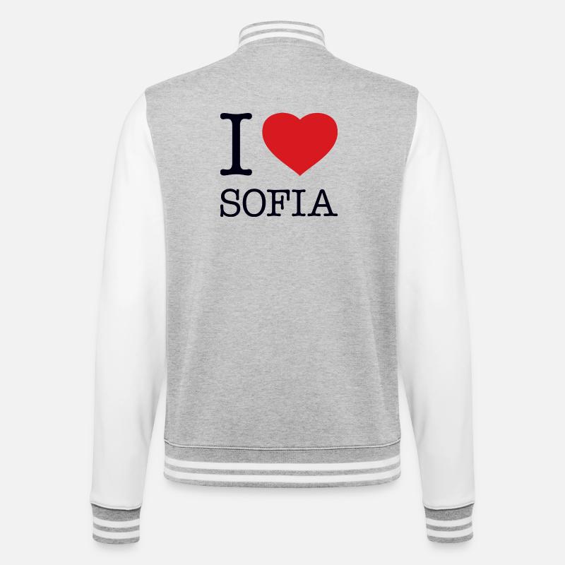 J’ADORE SOFIA - Veste Teddy - gris chiné / blanc