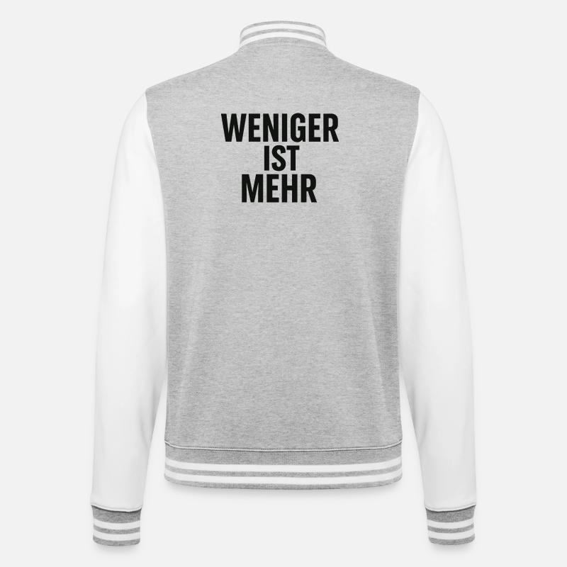 Moins, c’est plus - Veste Teddy - gris chiné / blanc