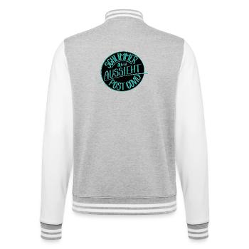 Pire qu’il n’y paraît, l’après-Covid - Veste Teddy - gris chiné / blanc - Dos - Marisol (170cm)