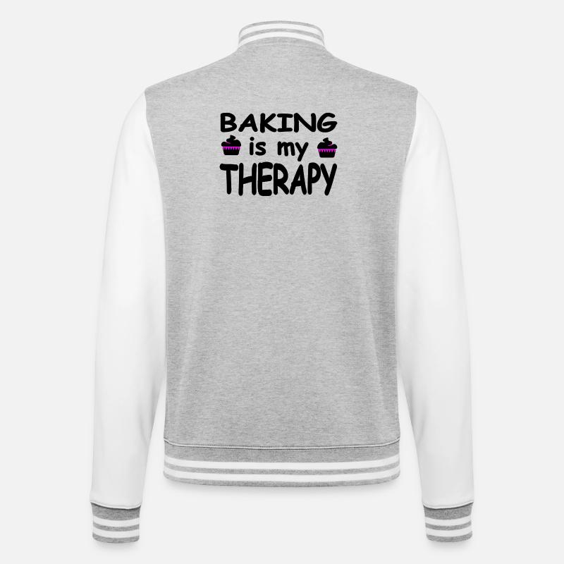 Cuire - Veste Teddy - gris chiné / blanc