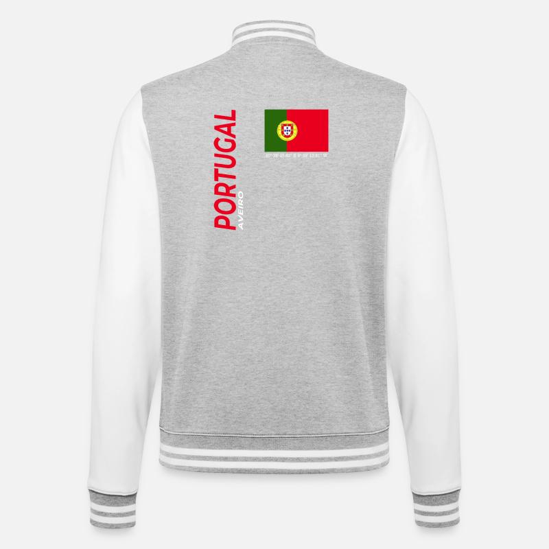 Aveiro - Veste Teddy - gris chiné / blanc