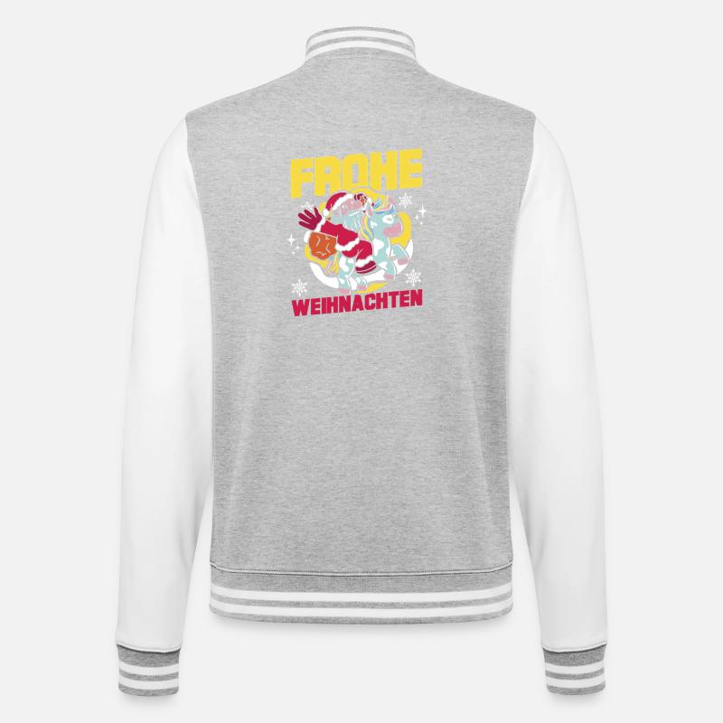 Archery Archery Archery - College Sweat Jacket - heather grey/white