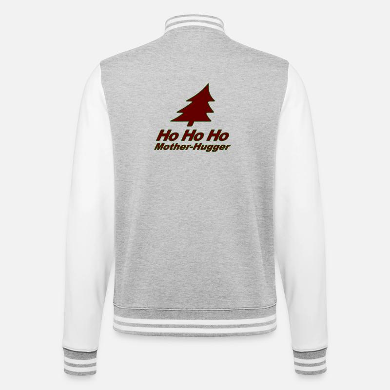 C’est Noël encore, espèce de Câline de Mère ! - Veste Teddy - gris chiné / blanc