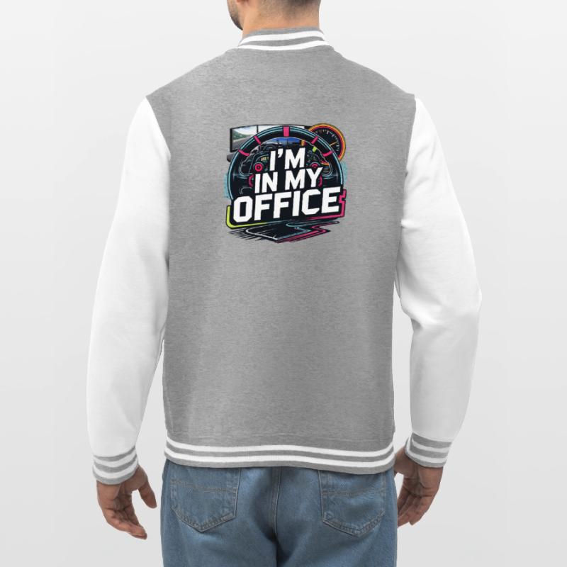 Je suis dans mon bureau Veste Teddy