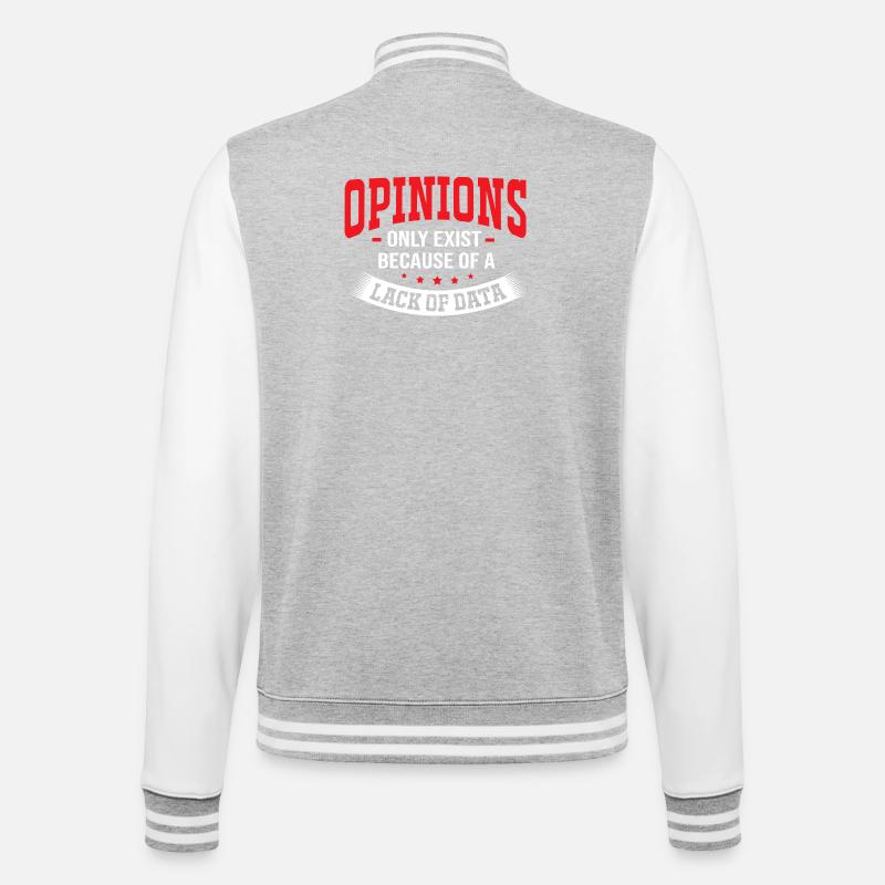 Coder Programmierer GPT - College-Sweatjacke - Grau meliert/Weiß