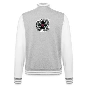 Dark Melodies Spin Forever - Veste Teddy - gris chiné / blanc - Dos - Marisol (170cm)