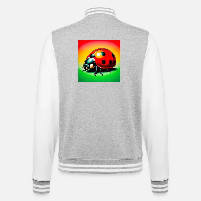 ladybird - College Sweat Jacket - heather grey/white