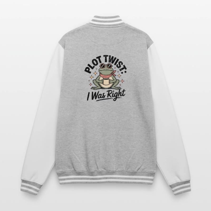 Plot Twist Frog : J’avais raison Veste Teddy