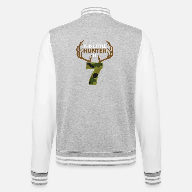 This Little Hunter 7 Camouflage - College Sweat Jacket - heather grey/white