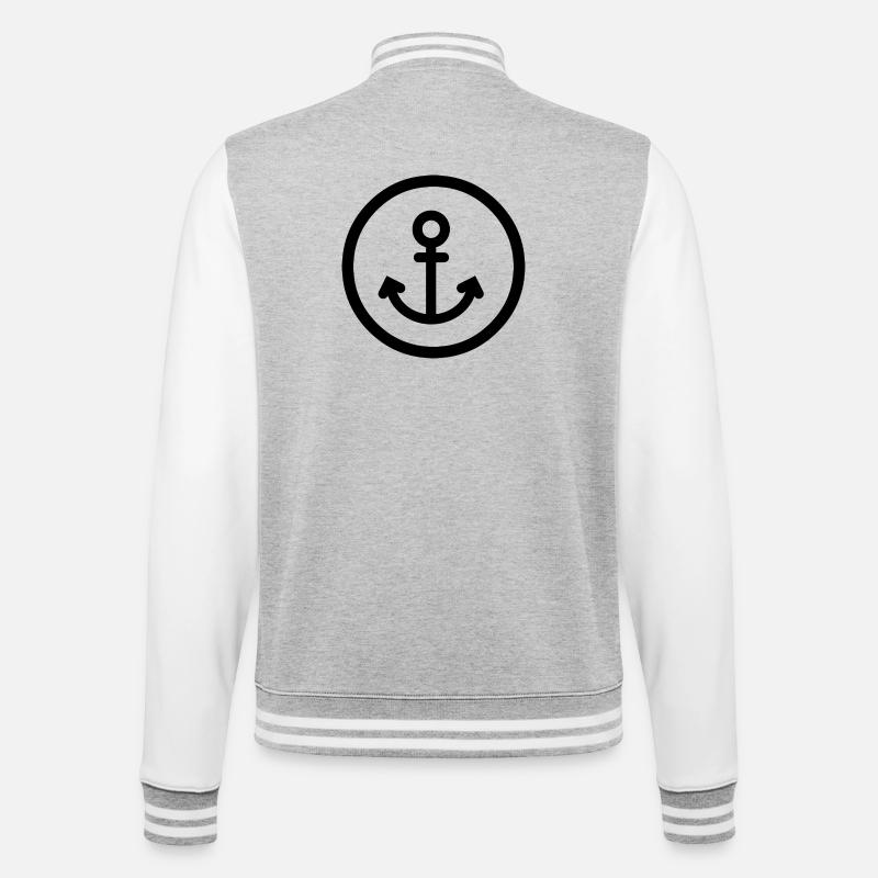 Voile - Veste Teddy - gris chiné / blanc