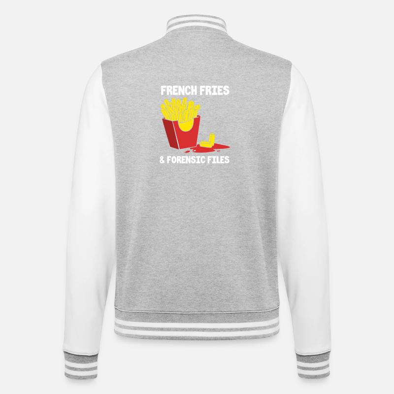Forensics Forensic Experts - College Sweat Jacket - heather grey/white