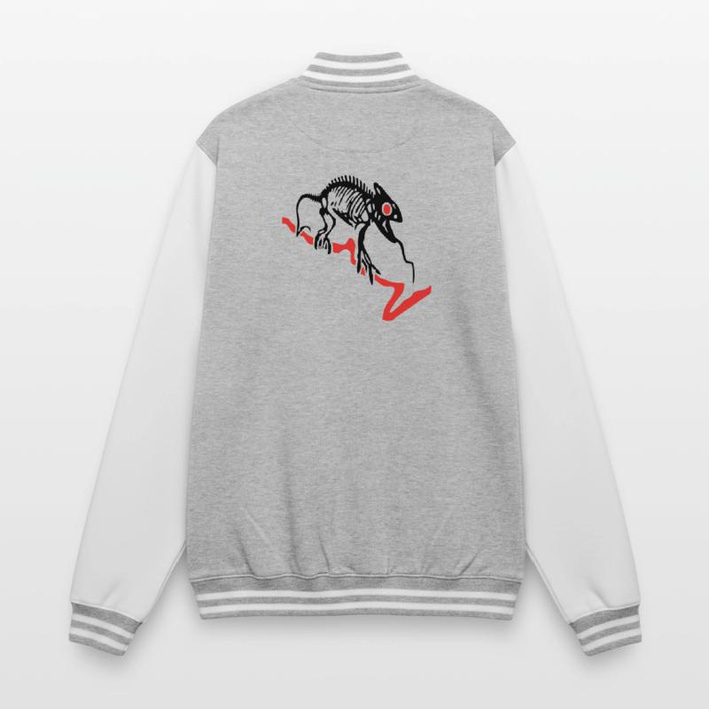 Gecko, Eidechse, Computer College-Sweatjacke