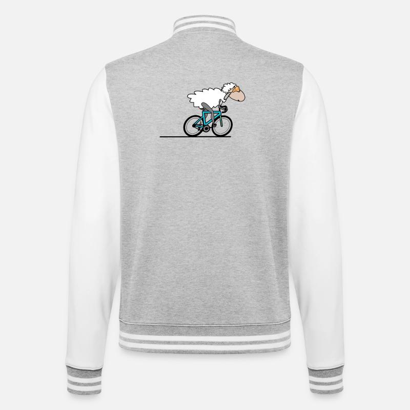 Vélo de route Cyclisme - Veste Teddy - gris chiné / blanc
