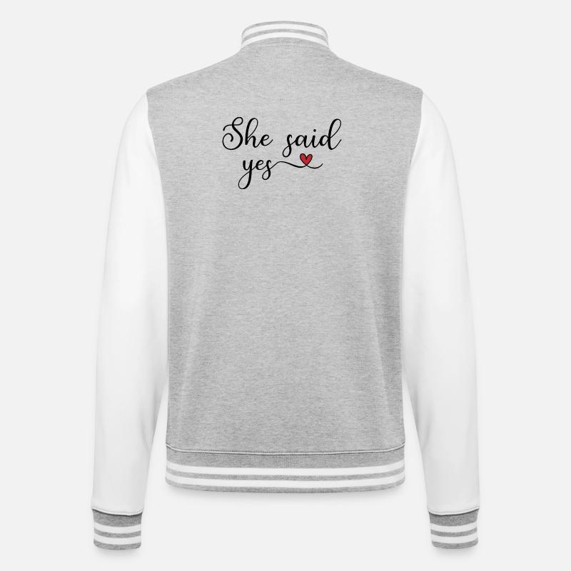 sie hat ja gesagt - Veste Teddy - gris chiné / blanc