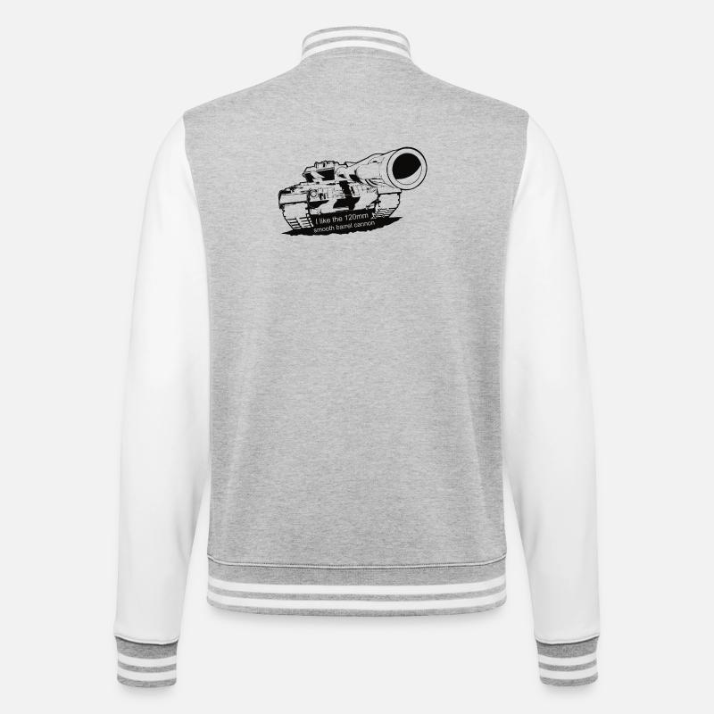 Léopard - Veste Teddy - gris chiné / blanc