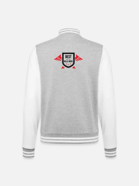 Meilleure Belle-Mère du Monde - Veste Teddy - gris chiné / blanc