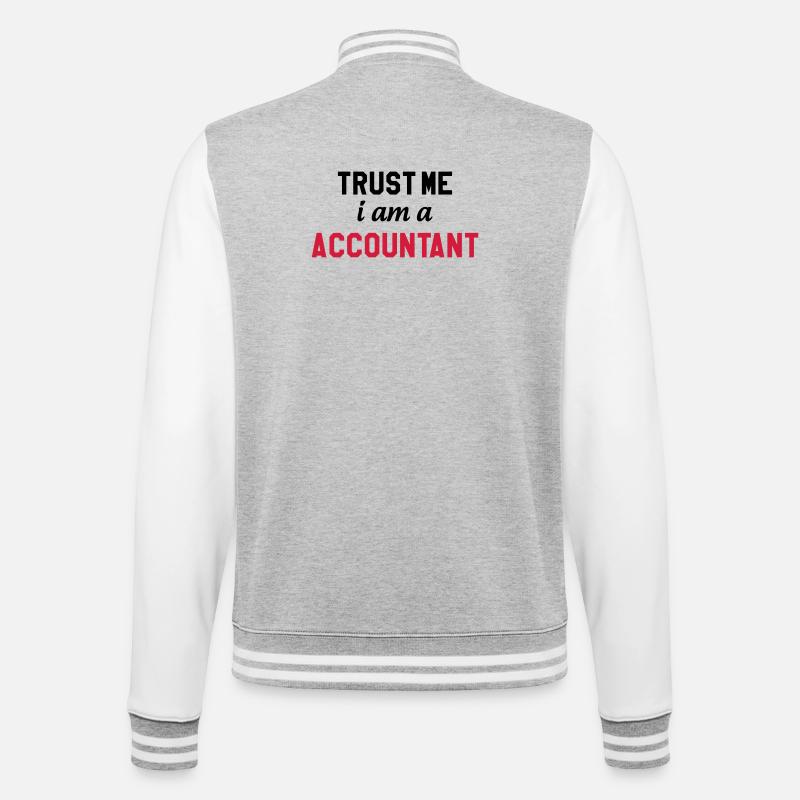 comptable / comptabilité / argent / Finance / Euro - Veste Teddy - gris chiné / blanc