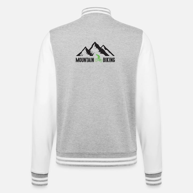 Vtt - Veste Teddy - gris chiné / blanc