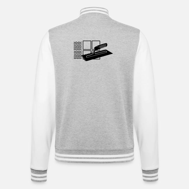 Logo de Tiler - Veste Teddy - gris chiné / blanc