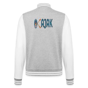 KAYAK SPORTS NAUTIQUES - Veste Teddy - gris chiné / blanc - Dos - Marisol (170cm)