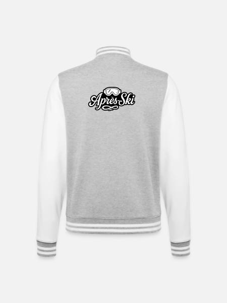Après-ski ski goggles Piste - College Sweat Jacket - heather grey/white