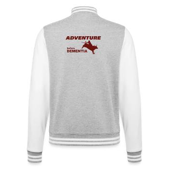 RODEO ADVENTURE - College-Sweatjacke - Grau meliert/Weiß - Hinten - Marisol (170cm)