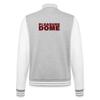 DÔME DE PLAISIR - Veste Teddy - gris chiné / blanc - Dos - Marisol (170cm)