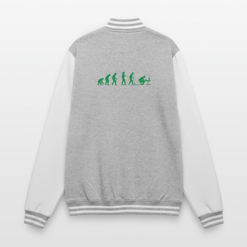 Programmer Evolution Computer Scientist Developer College Sweat Jacket