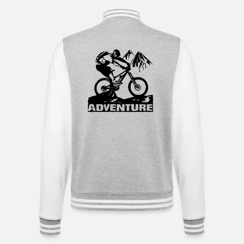 MTB - Veste Teddy - gris chiné / blanc