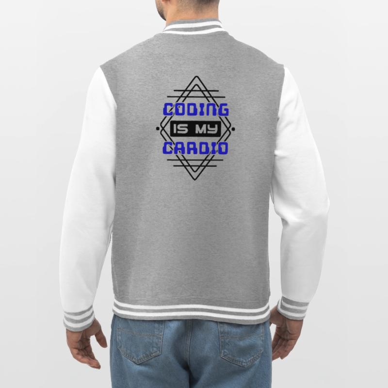 Cool Saying Developer Coden Programmer Code College Sweat Jacket