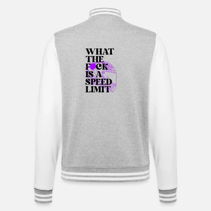 Car - College Sweat Jacket - heather grey/white