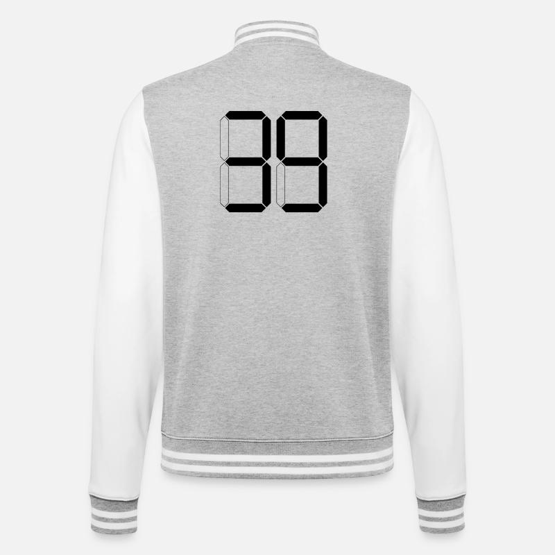 NUMÉRO 39 Trente-neuf Cadeaux Numériques - Veste Teddy - gris chiné / blanc