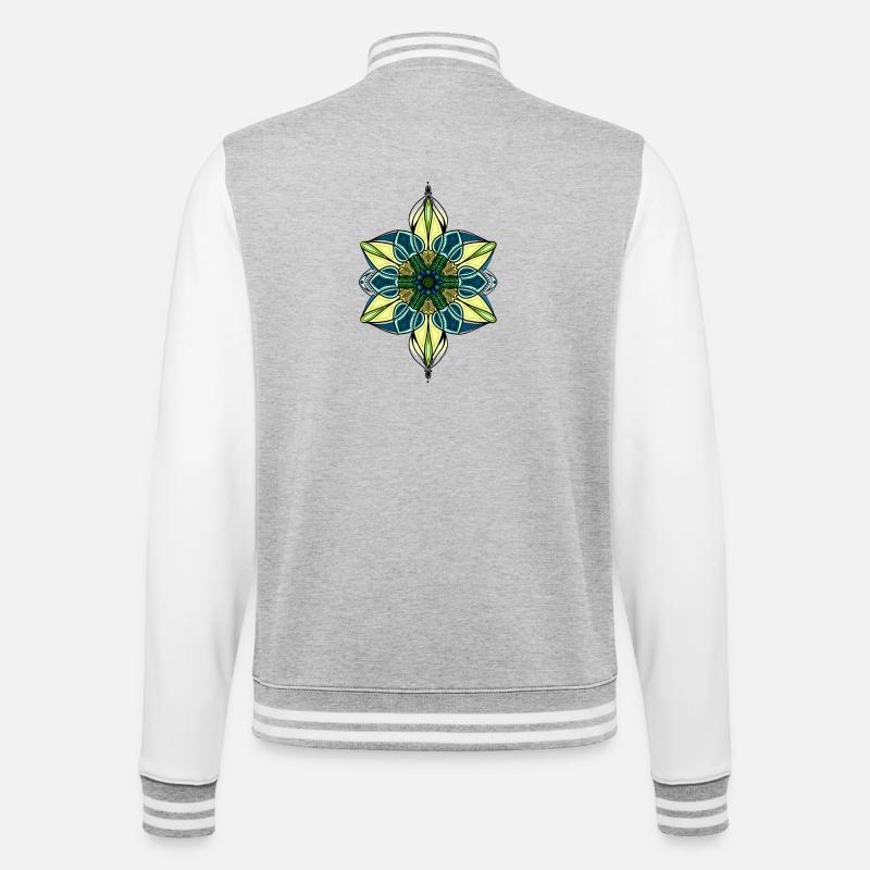 Ornament - College Sweat Jacket - heather grey/white