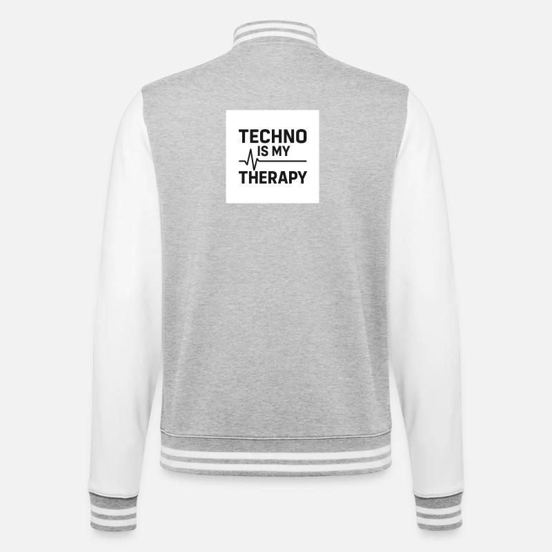 FFF2E098-3E0D-4F1A-841F-4C2C13A47547 - College Sweat Jacket - heather grey/white