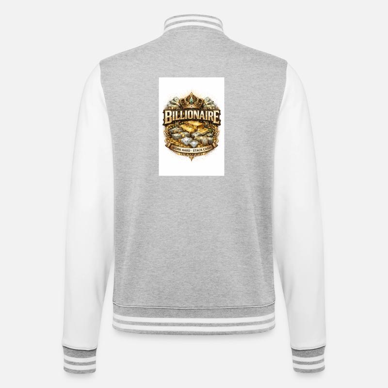 FDCA8CF6-CA34-48B6-909A-5894FB819127 - Veste Teddy - gris chiné / blanc