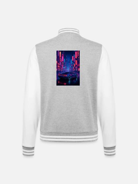 RockyZoo22 - College Sweat Jacket - heather grey/white
