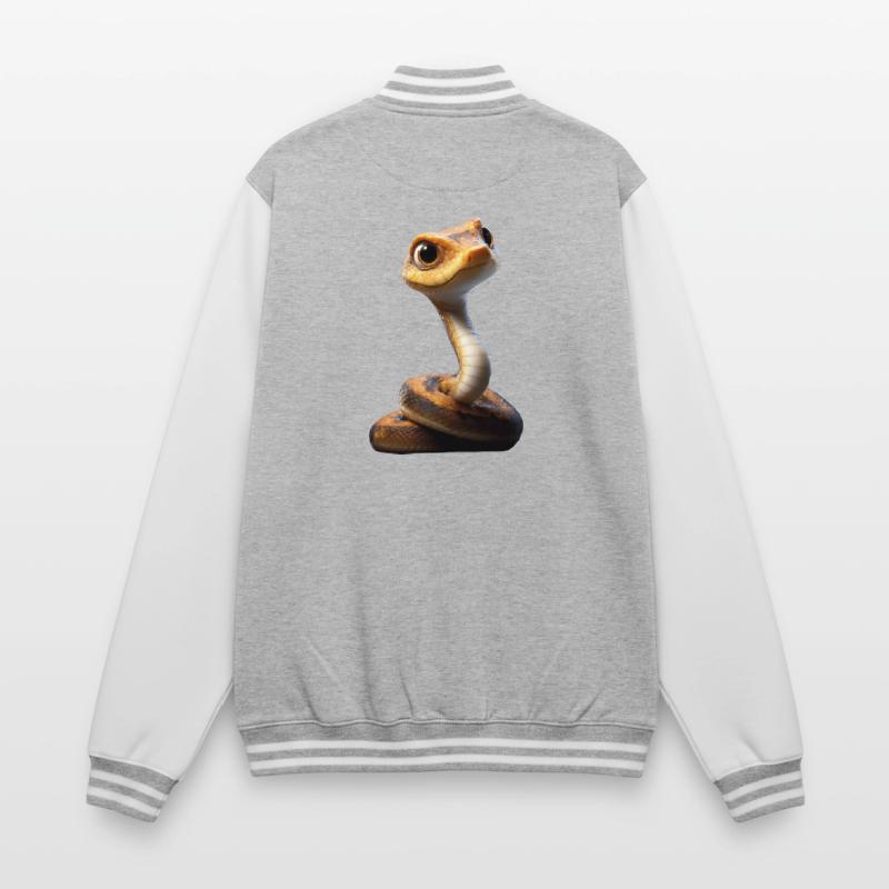 snake, python, cobra, rattlesnake, snakes College Sweat Jacket